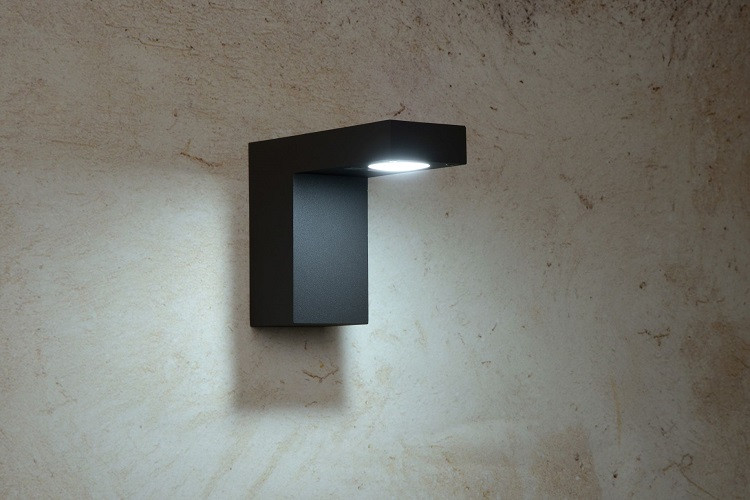 28850/23/30 TEXAS Tuinlamp 7w 420lm 3000k zwart