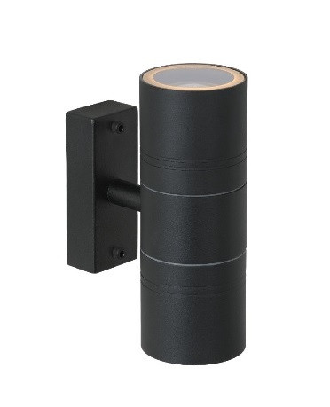 14867/11/30 ARNE Tuinlamp 2xGU10 5w 350lm 3000k IP44 zwart