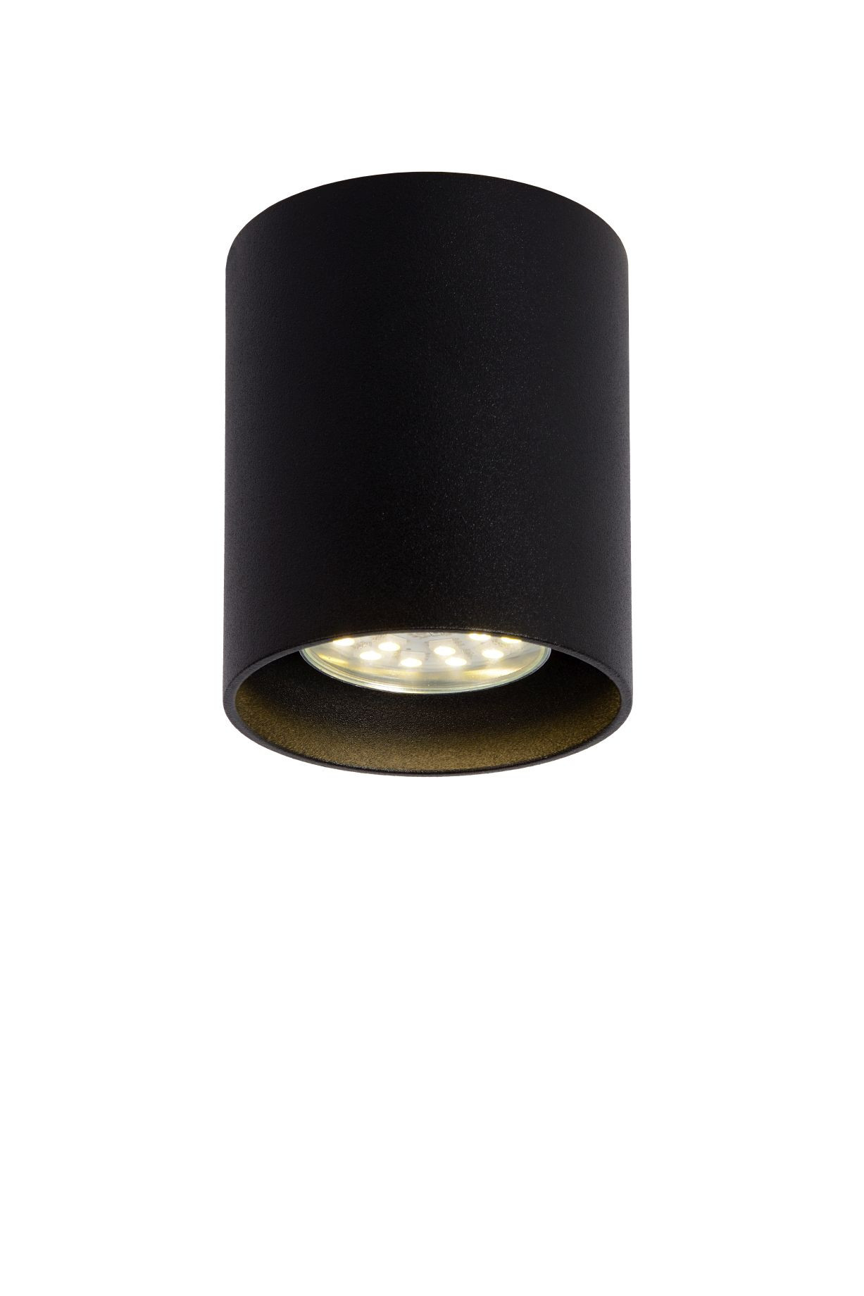 09100/01/30 BODI Spot GU10 Rond Zwart
