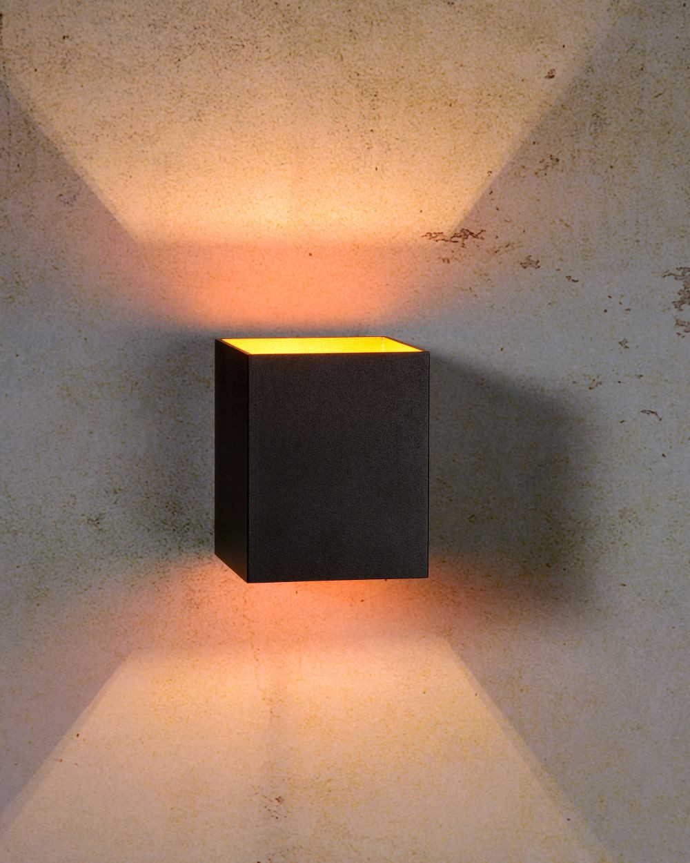 23253/01/30 XERA Wandlicht G9 zwart/goud