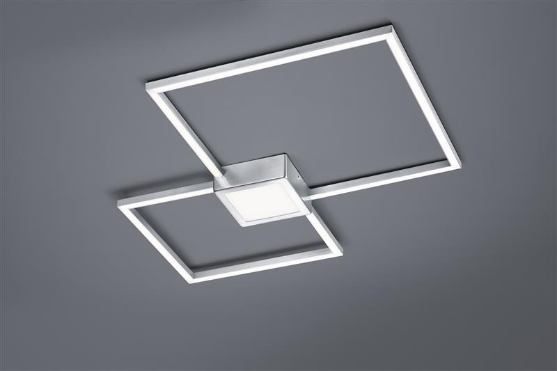 676210307 HYDRA Plafondlicht 28w 2600lm 3000k Nikkelmat 3StapDim