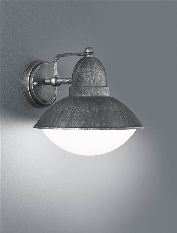 227460188 AMUR Tuinlamp E27 Antiek Zilver