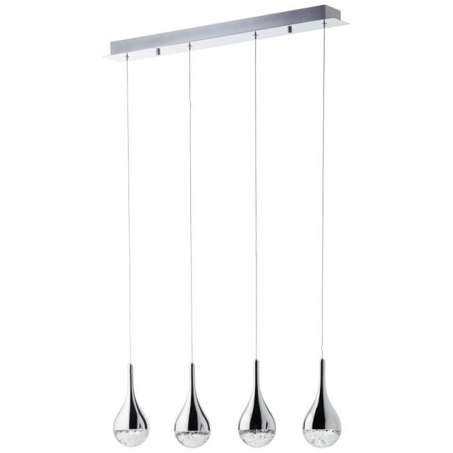 G93424/15 FRIZZANTE Hanglamp 20w 2000lm 3000k Chrome Glas 3StapDim