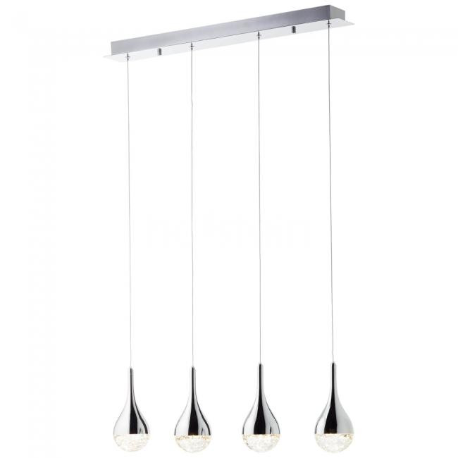 G93424/15 FRIZZANTE Hanglamp 20w 2000lm 3000k Chrome Glas 3StapDim