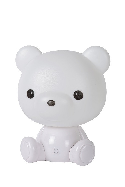 71590/03/31 DODO BEAR Kinderlamp Beer Wit 3w 70lm (USB+trafo)