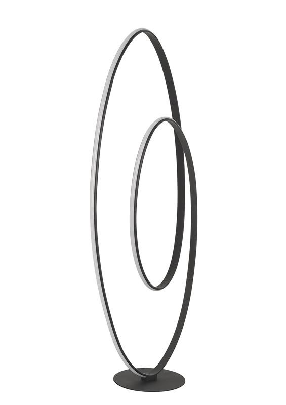 Vloerlamp 32w 2880lm 2700k DIM Zwart