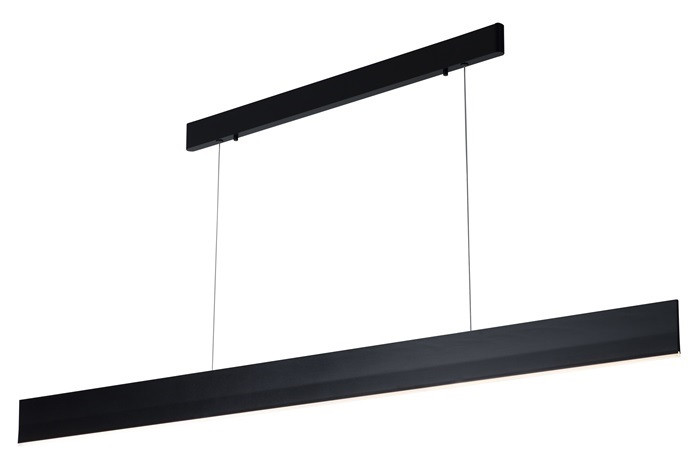 Pendel 180cm 37w 2590lm 3000k zwart