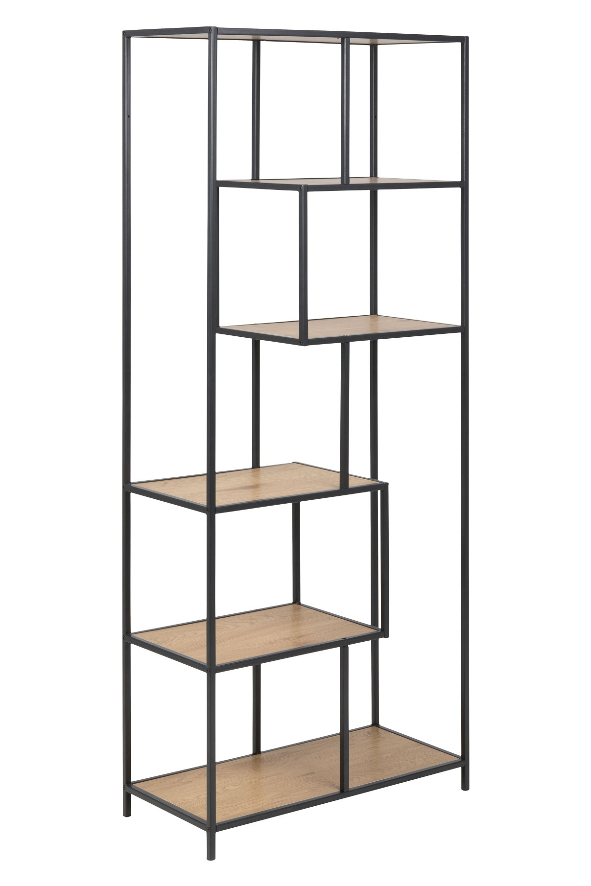 Boekenrek Seaford wild eiken met 4 legplanken