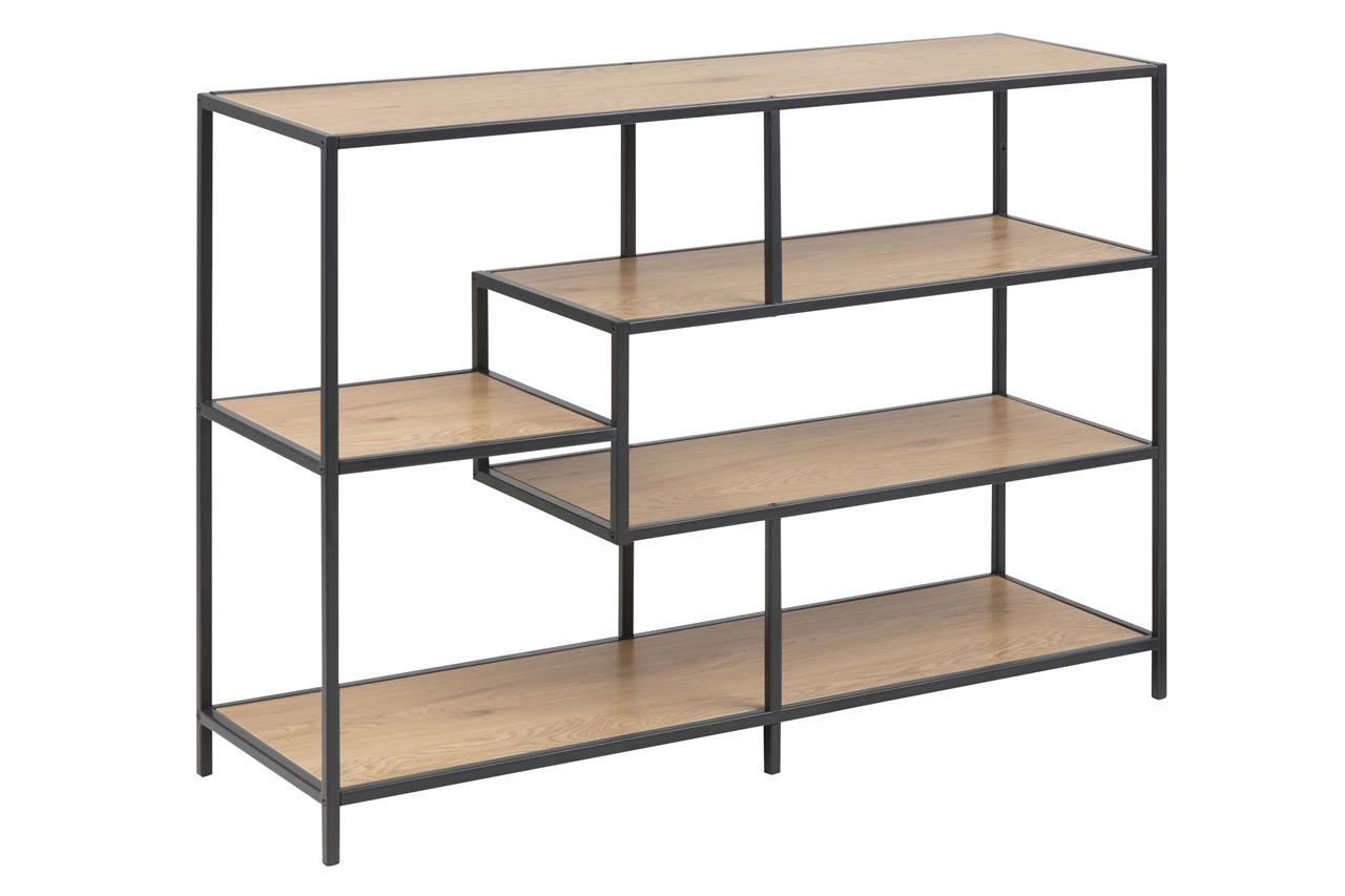 Boekenrek Seaford wild eiken met 3 legplanken