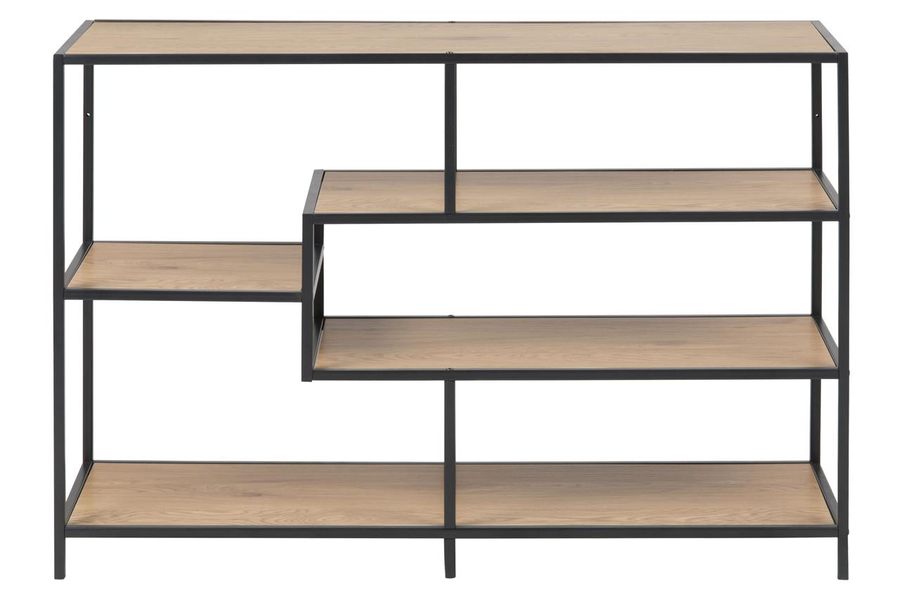 Boekenrek Seaford wild eiken met 3 legplanken