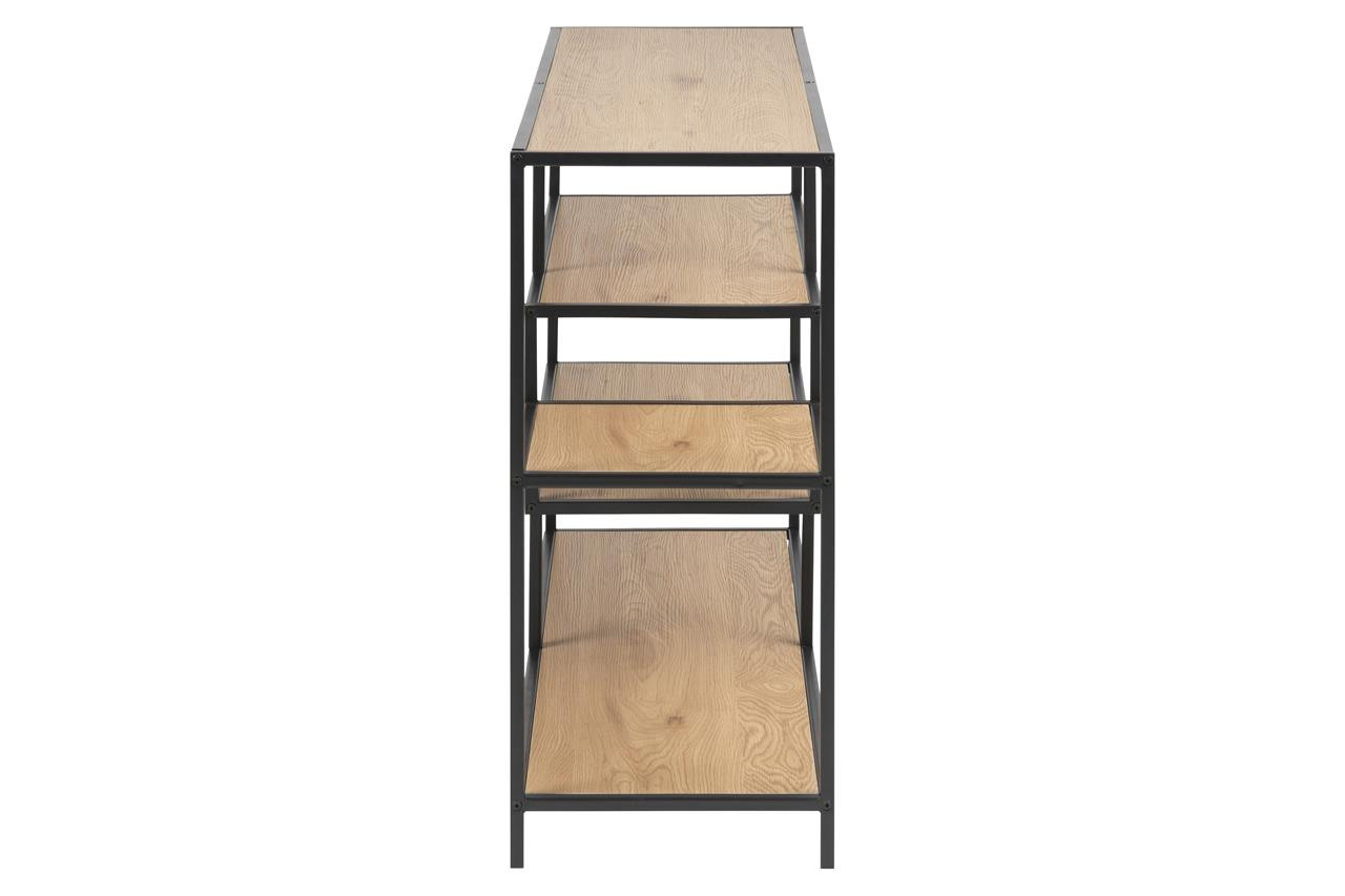Boekenrek Seaford wild eiken met 3 legplanken