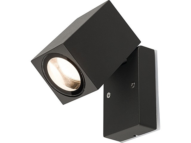 Wandspot GU10 IP54 antraciet