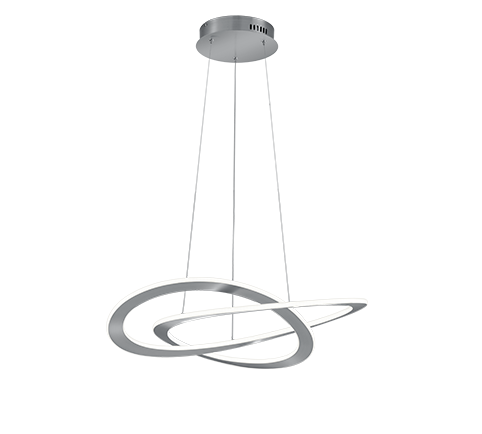 321710107 OAKLAND Pendel 52w 6200lm 3000k Nikkelmat 3StapDim