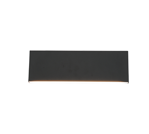 225172942 CONCHA Wandlicht Up/Down 2x6w 600lm 3000k Zwart 3-SwitchDimming