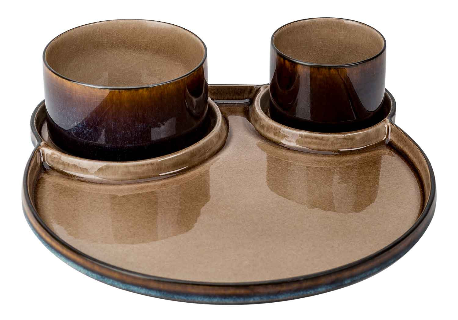 Bord QUINTANA AMBER 3 vakken