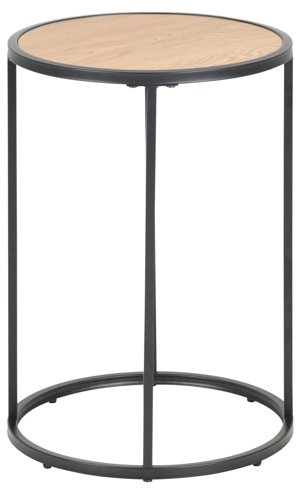 Bijzettafel Seaford wild eik 40 cm