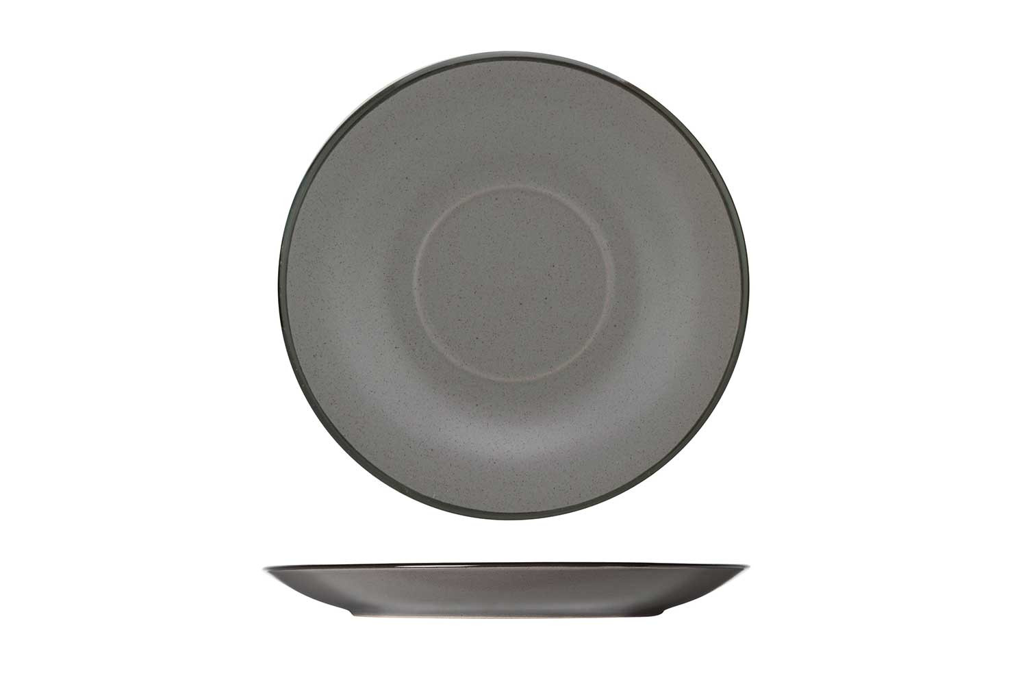 Onderbordje Speckle grey D14,5CM