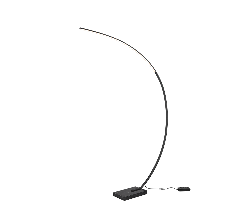 426511832 BANKOK Vloerlamp 18w 1440lm 3000k Zwart