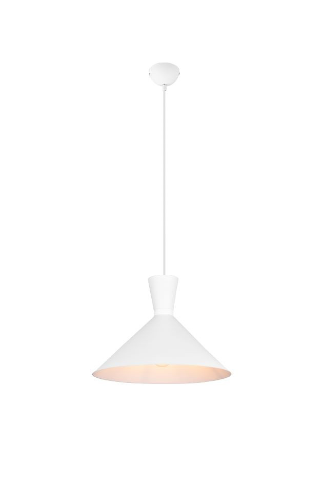 R30781931 ENZO Pendel E27 Wit