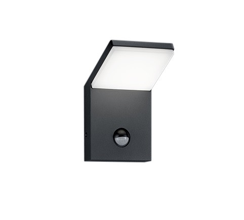 221169142 PEARL Tuinlamp 9w 900lm 3000k Antraciet +Sensor