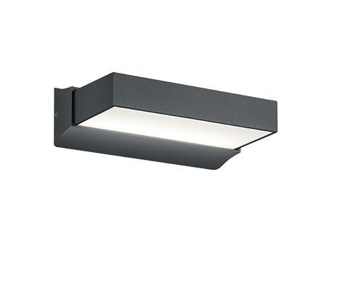 226660242 CUANDO Tuinlamp 14w 1000w 3000k antraciet