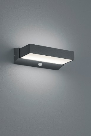 226669242 CUANDO Tuinlamp 14w 1000w 3000k +sensor antraciet