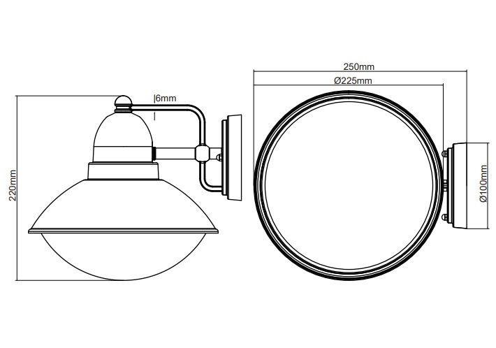 227460188 AMUR Tuinlamp E27 Antiek Zilver