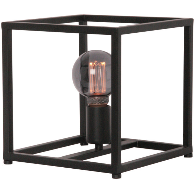 Tafellamp E27 Zwart Frame
