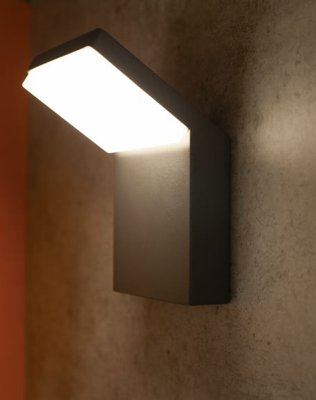Tuinlamp 6w 510lm 3000k antraciet IP65