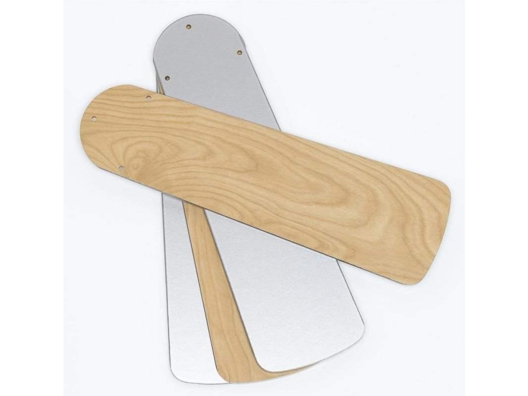 Plafondventilator 105cm E27 Nikkelmat