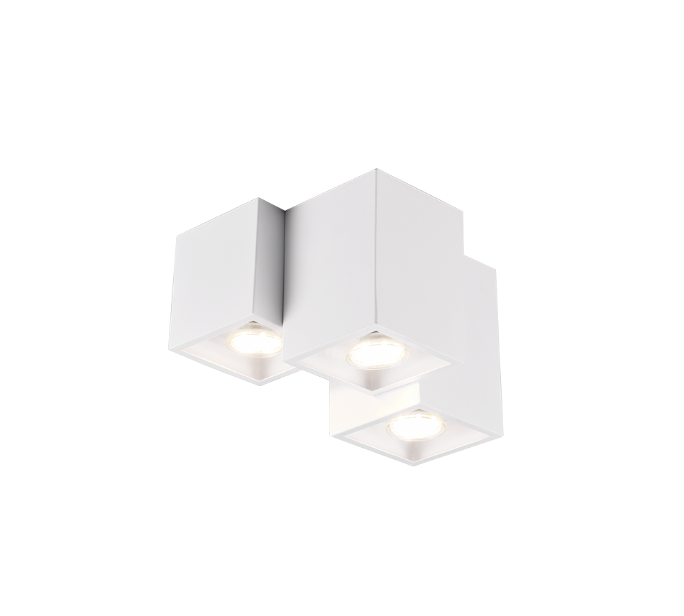 604900331 FERNANDO Spot 3xGU10 Wit 