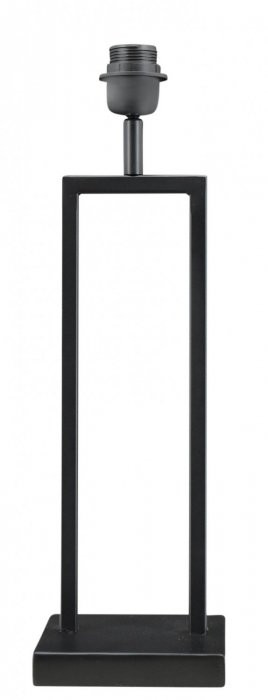 Tafellamp E27 49cm zwart (zonder kap)