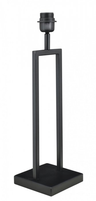 Tafellamp E27 49cm zwart (zonder kap)