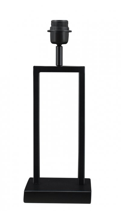 Tafellamp E27 39cm Zwart (zonder kap)