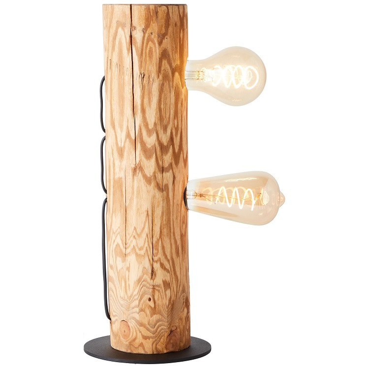 93123/36 ODUN Tafellamp 2xE27 hout