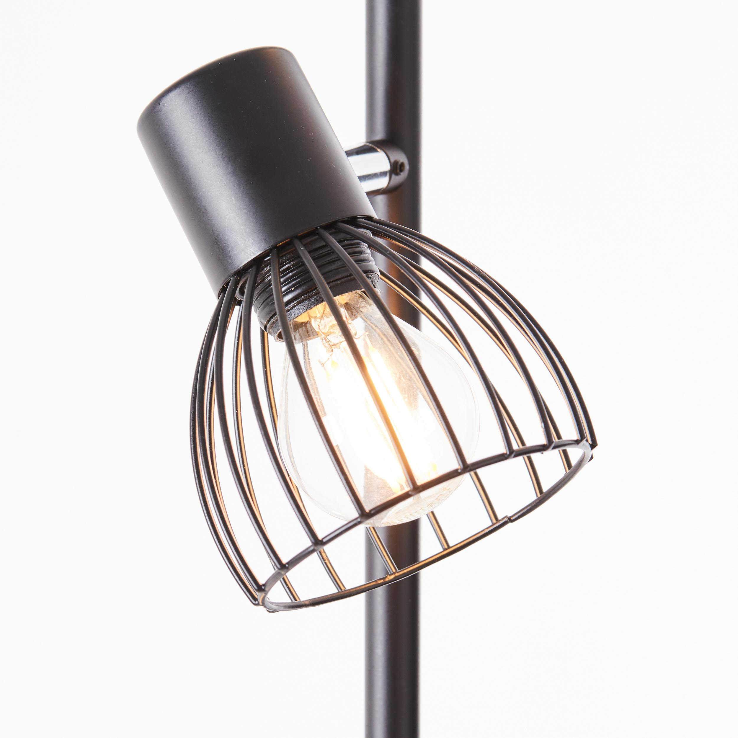 93085/06 BLACKY Vloerlamp 3xE14 zwart