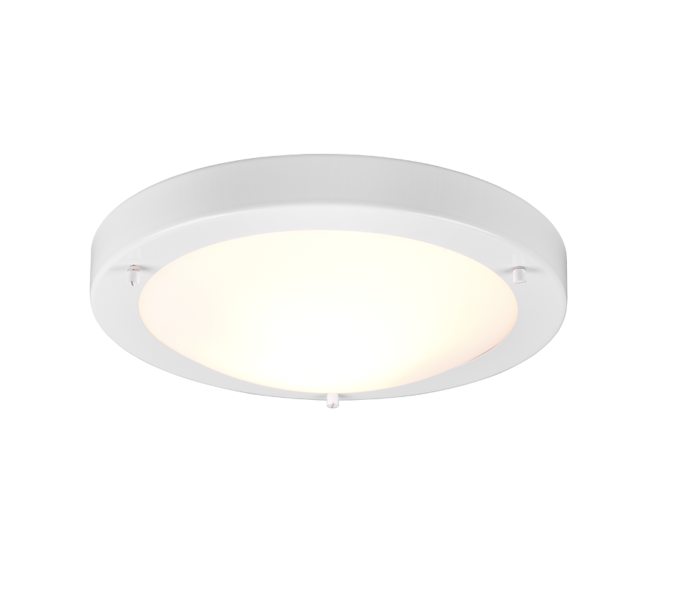 6801011-01 Condus Plafondlamp E27 IP44 Wit