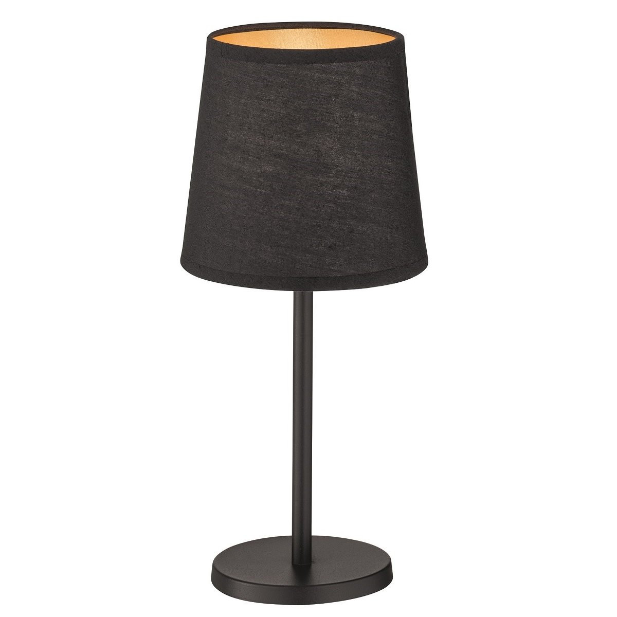 Tafellamp E14 zwart-goud