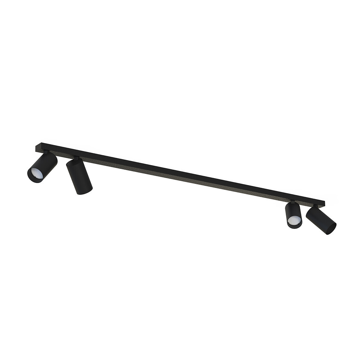 Spot 4xGU10 Zwart