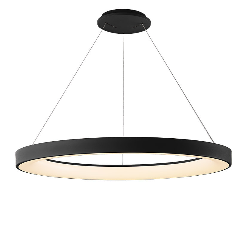 Hanglamp 90cm CCT Dim Zwart