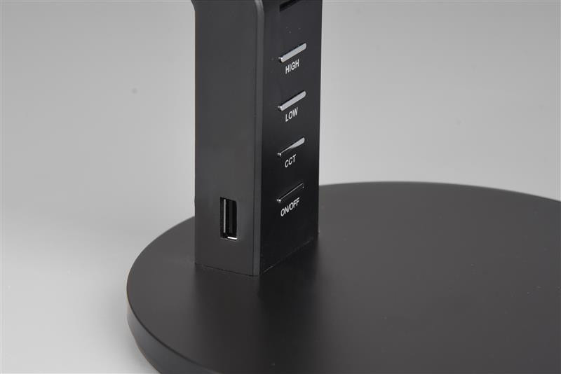 523090132 AVA Bureaulamp 5,2w 600lm 3000>4000>6000k Dim