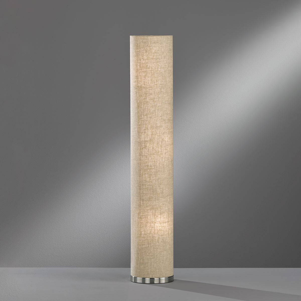 Vloerlamp 3xE14 Tube Linnen