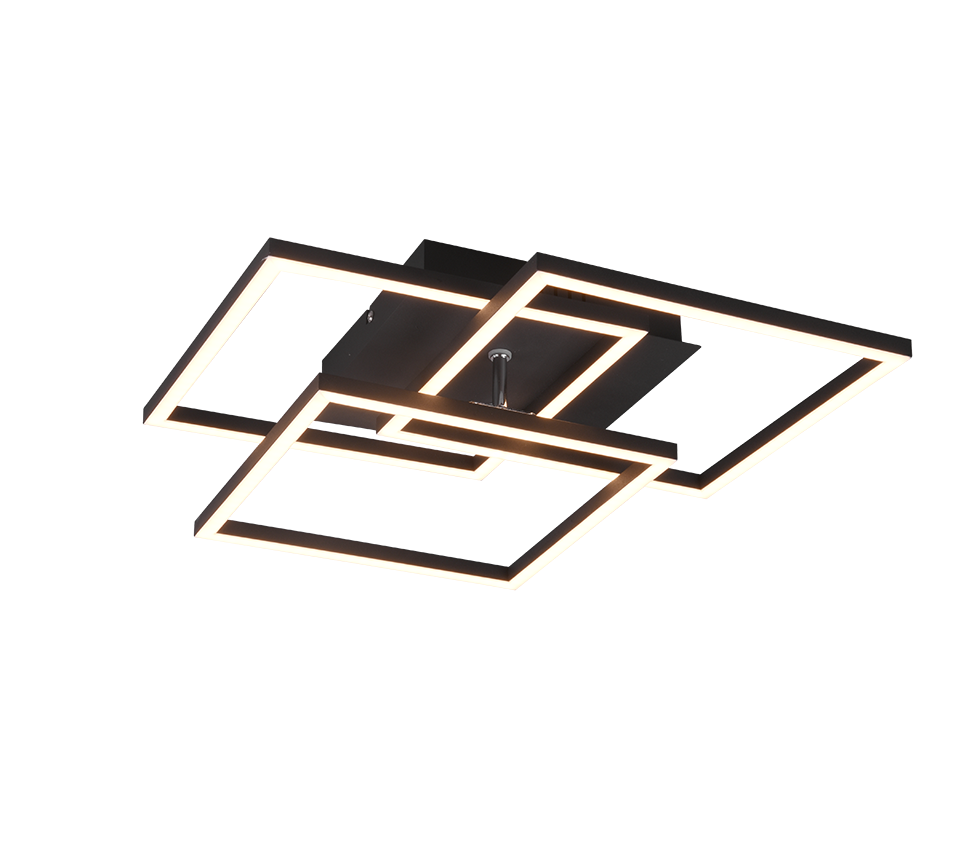 R62883132 MOBILE Plafondlamp 28w 3200lm WHITES RemCon Zwart