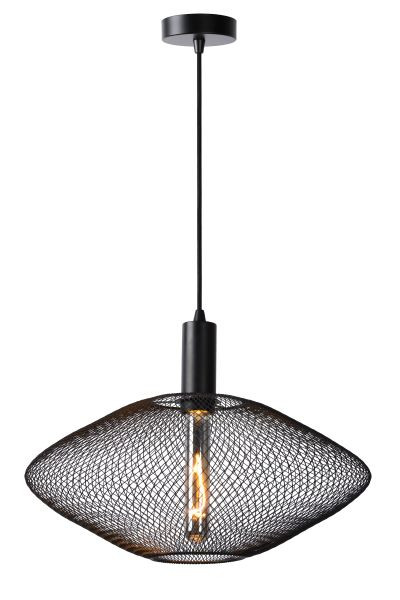 21423/45/30 MESH Hanglamp E27 Zwart