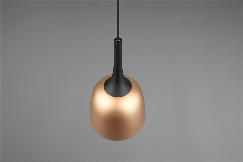 310800108 CHIRON Hanglamp E27 Zwart Champagne