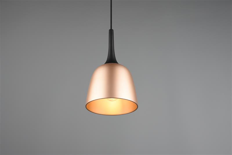 310800108 CHIRON Hanglamp E27 Zwart Champagne