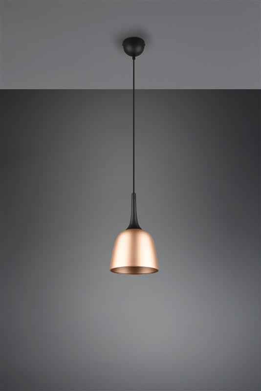 310800108 CHIRON Hanglamp E27 Zwart Champagne