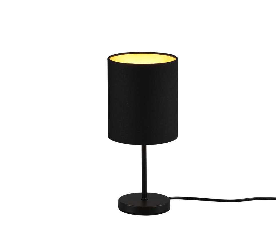 R50491080 JERRY Tafellamp E14 zwart goud