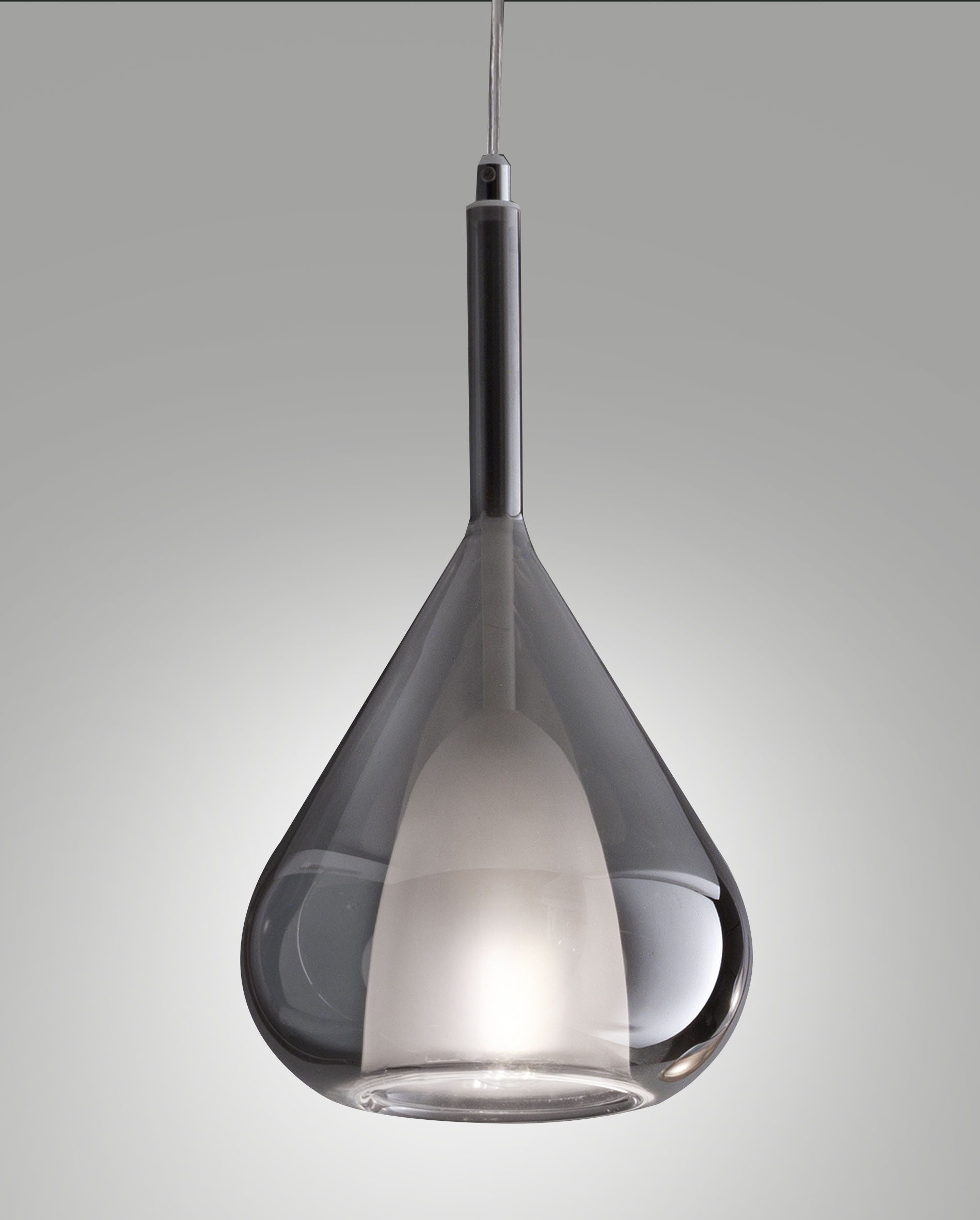 pendel E27 Transparant grijs