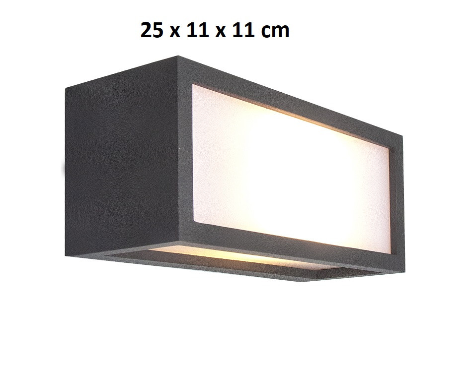 Tuinlamp E27 Donker Grijs IP65